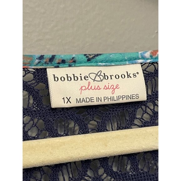 Bobbie Brooks Size 1XL Womens Teal Blue Multicolored Maxi Dress #T-4-9 - Picture 3 of 7